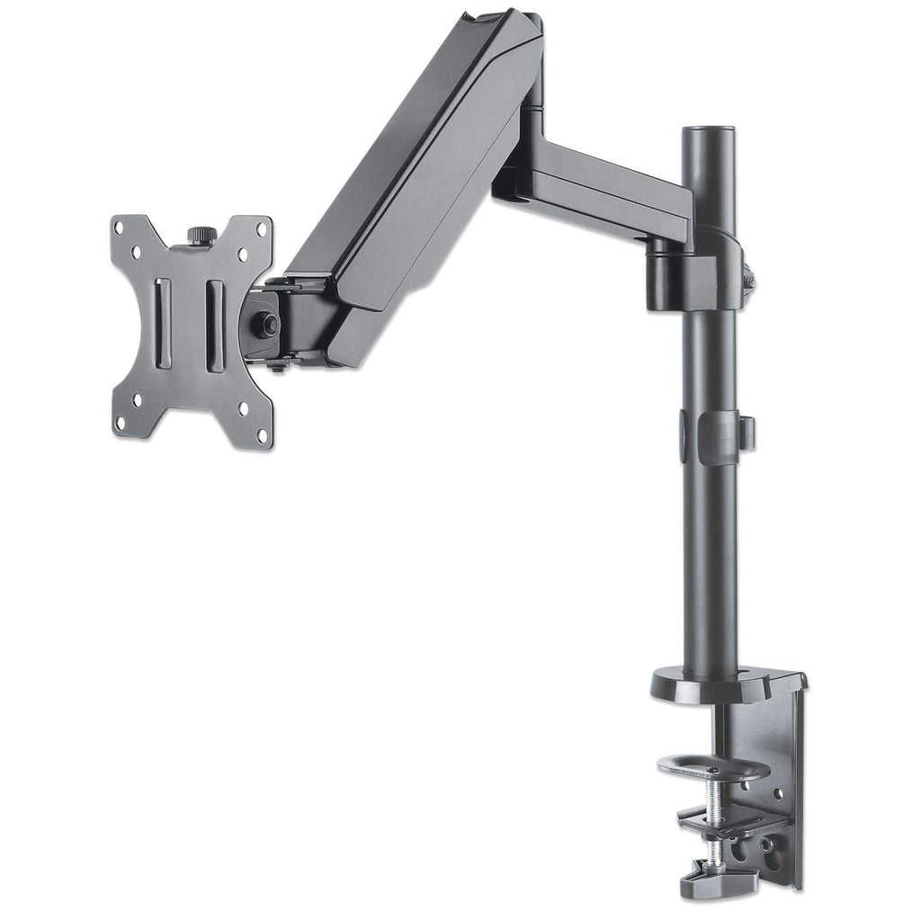MANHATTAN Monitorhalter m. Gasdruckfeder+Kugelgelenk 17-32 Tischhalter für Monitor