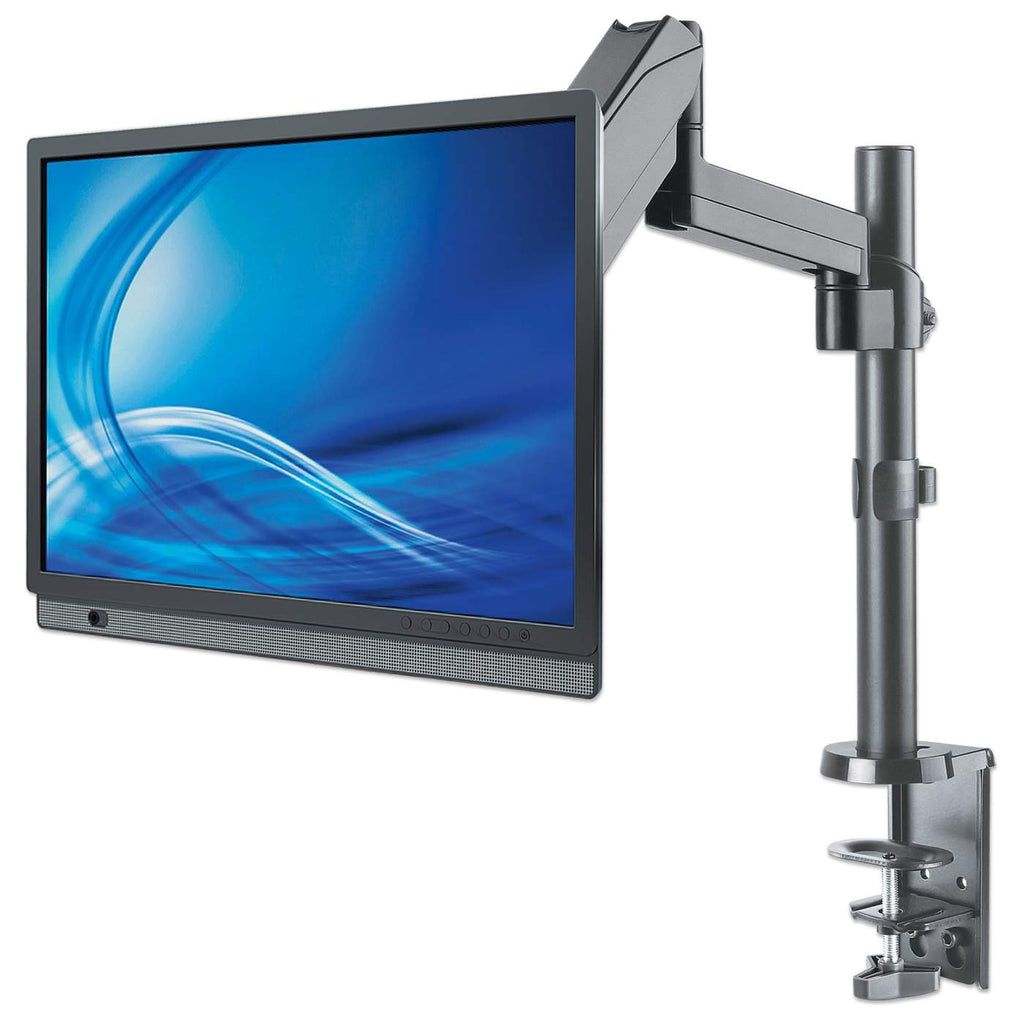 MANHATTAN Monitorhalter m. Gasdruckfeder+Kugelgelenk 17-32