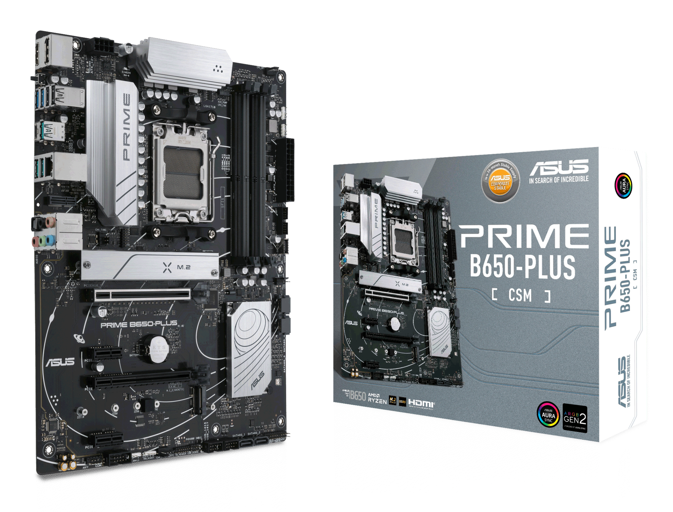 ASUS PRIME B650-PLUS-CSM (AMD,AM5,DDR5,ATX) ASUS PRIME B650-PLUS-CSM (AMD,AM5,DDR5,ATX)