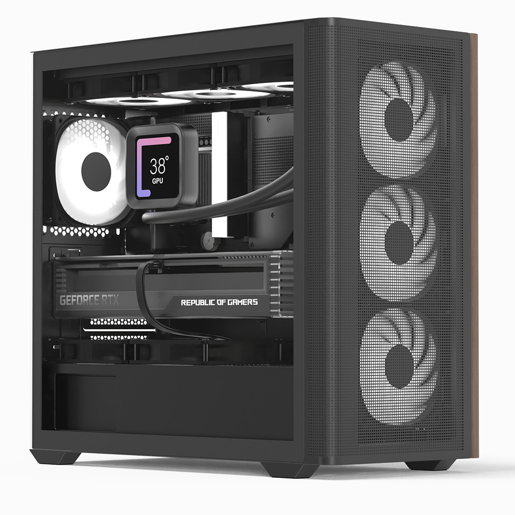 AeroCool Geh Mini D301A-G-BK-V2 (B/­Wood/­Micro-ATX) AeroCool Geh Mini D301A-G-BK-V2 (B/­Wood/­Micro-ATX)