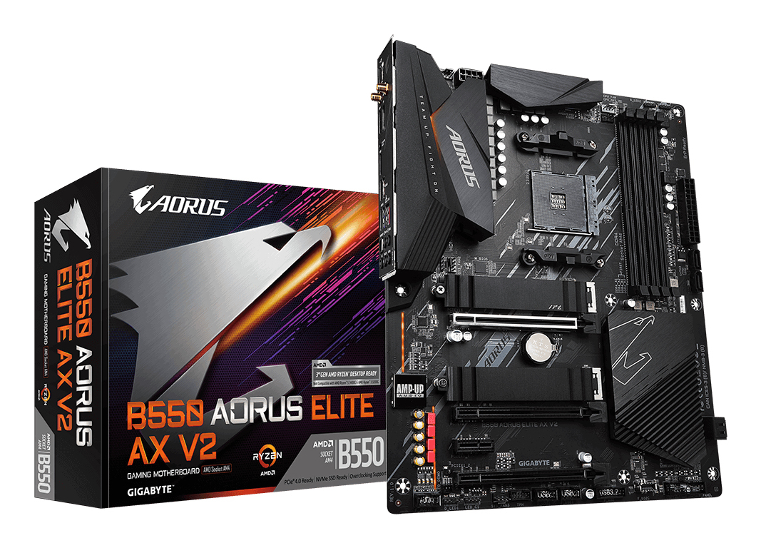 Gigabyte B550 AORUS ELITE AX V2 (B550,AM4,ATX,DDR4)