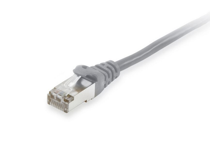 Equip Patchkabel Cat6A S/FTP 2xRJ45 25.00m grau LSZH Polybeutel