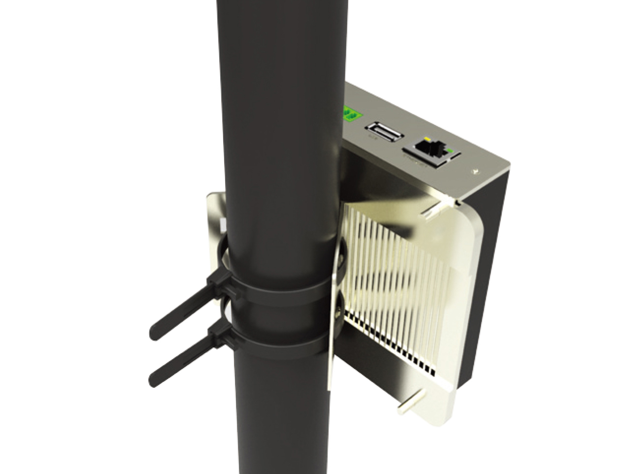 LevelOne DSS-1000 Digitaler Mediaplayer Schwarz, Silber Full HD 1920 x 1080 Pixel