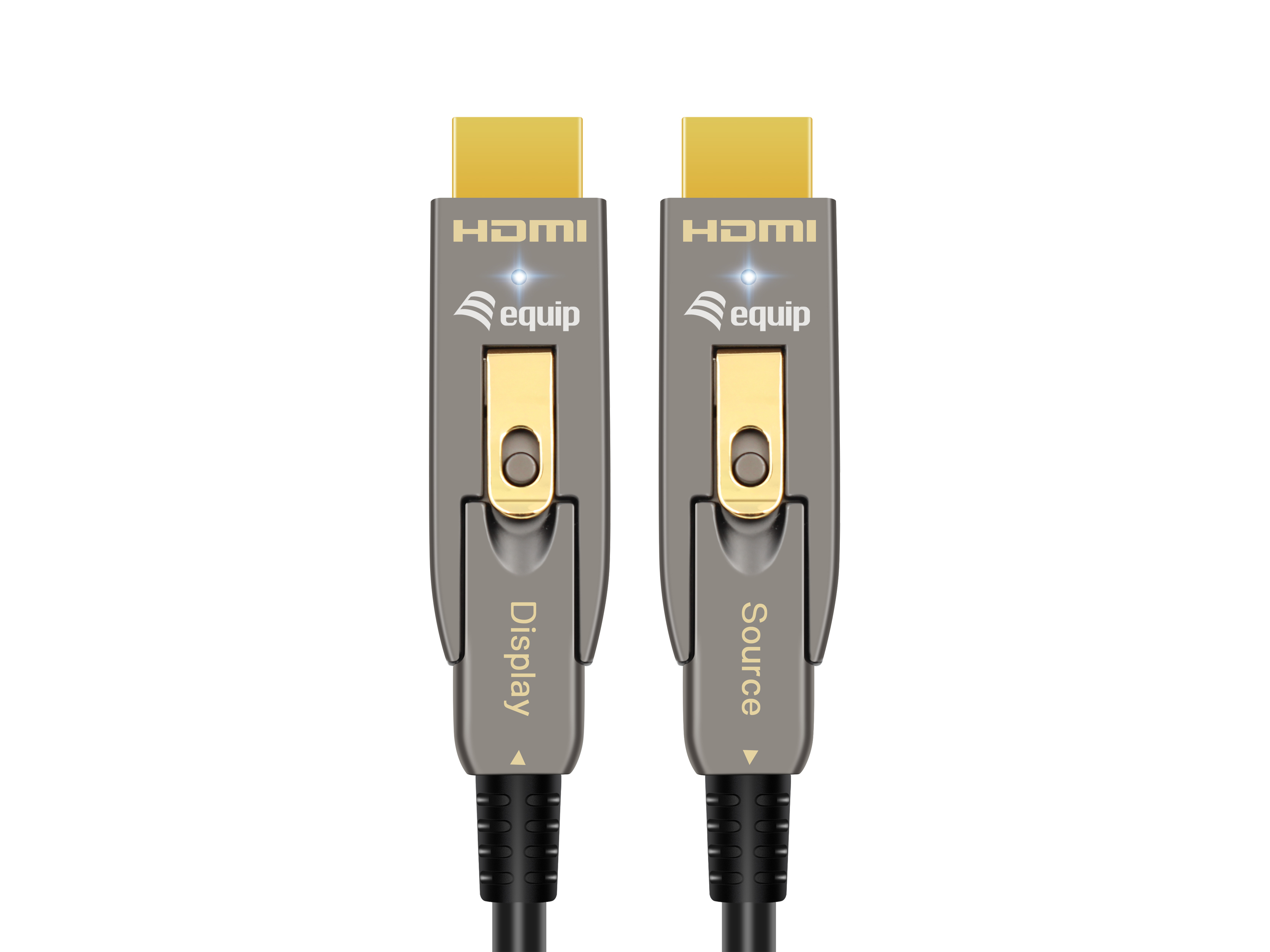Equip HDMI HS Ethernet 2.0 D/&shy;A D-AOC 4K/&shy;60Hz 30.00m grau