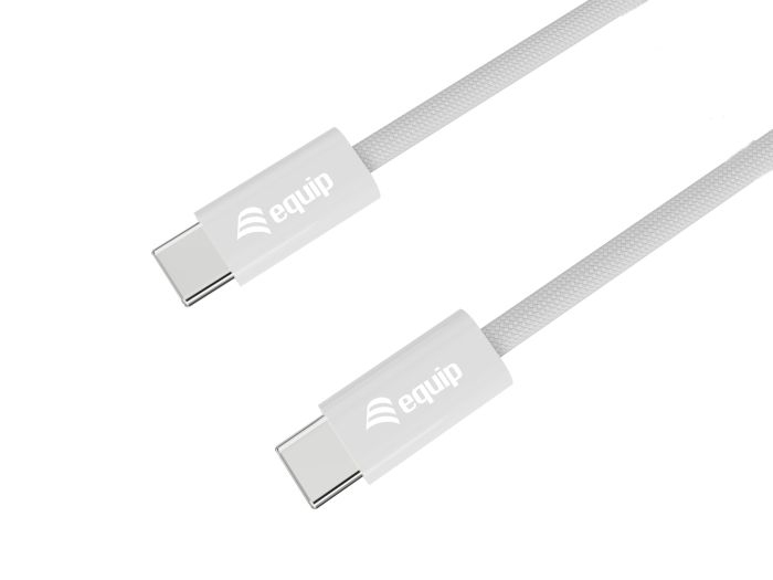 Equip Kabel USB-C2.0->C 3A PD60W St/St 0.50m weiß