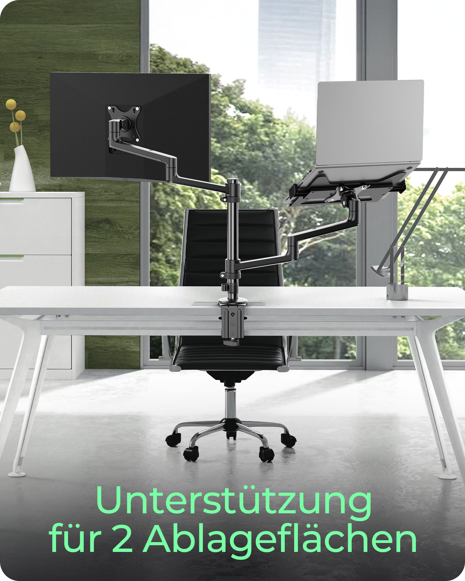 Monitorständer IcyBox 1 Monitor bis zu 32