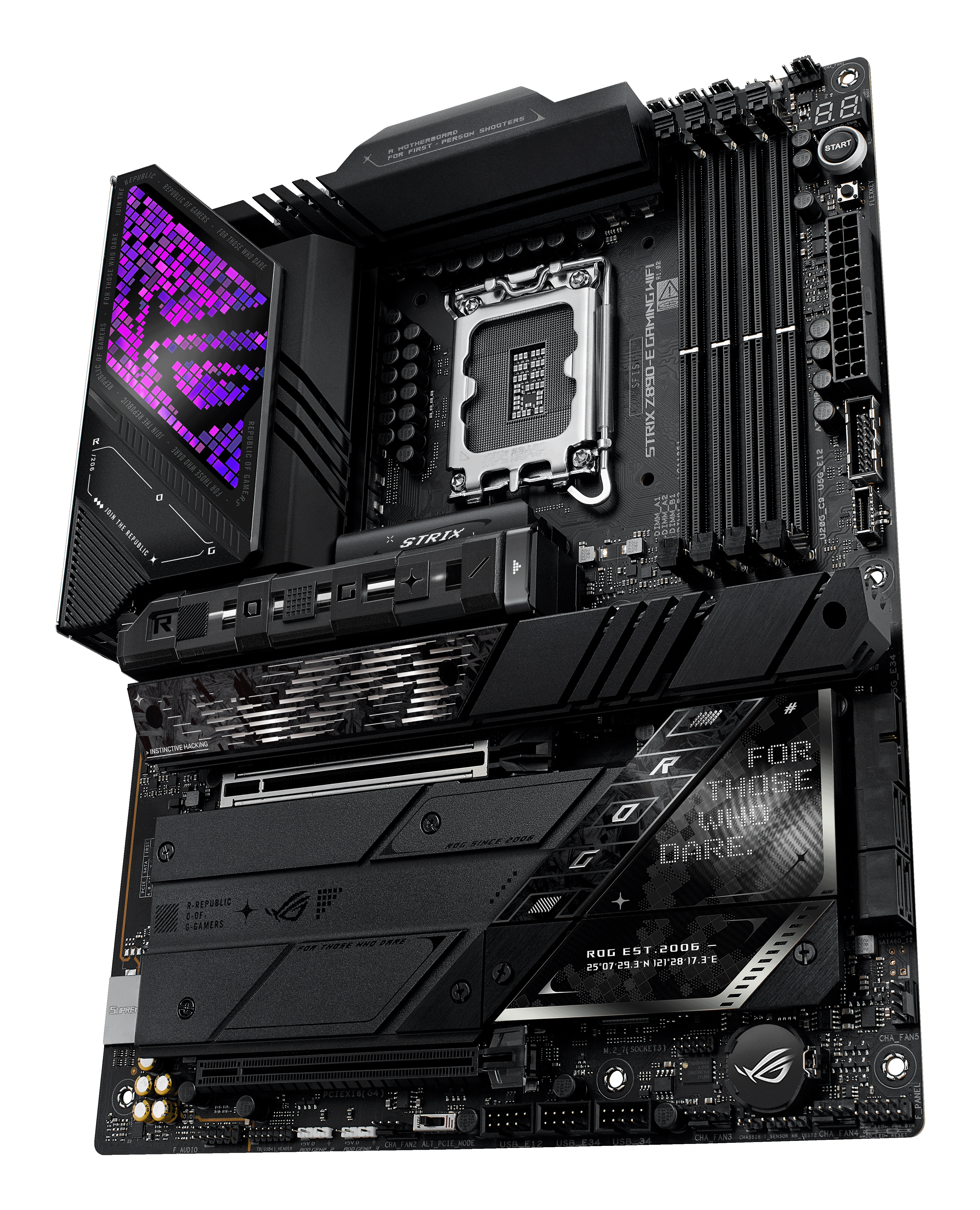 ASUS ROG STRIX Z890-E GAMING WIFI (INTEL,1851,DDR5,ATX)
