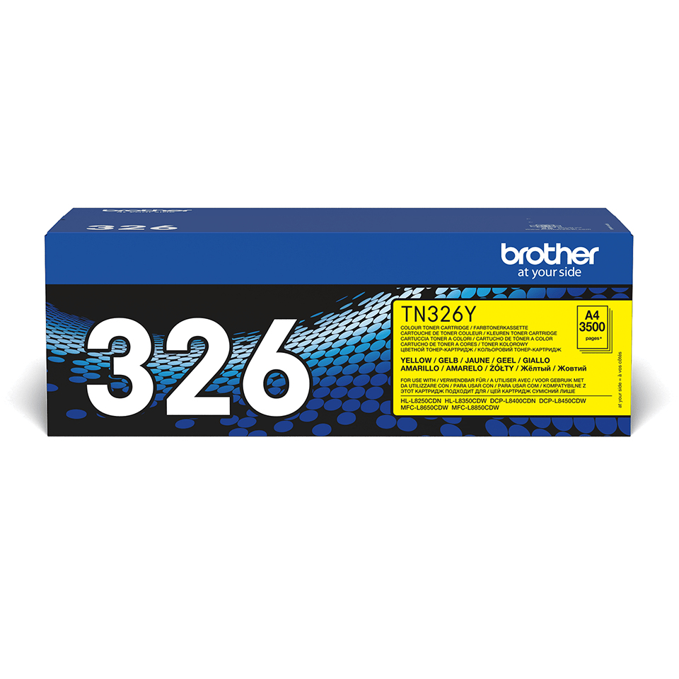Toner Brother TN-326Y HL-L8250CDN Toner Brother TN-326Y HL-L8250CDN