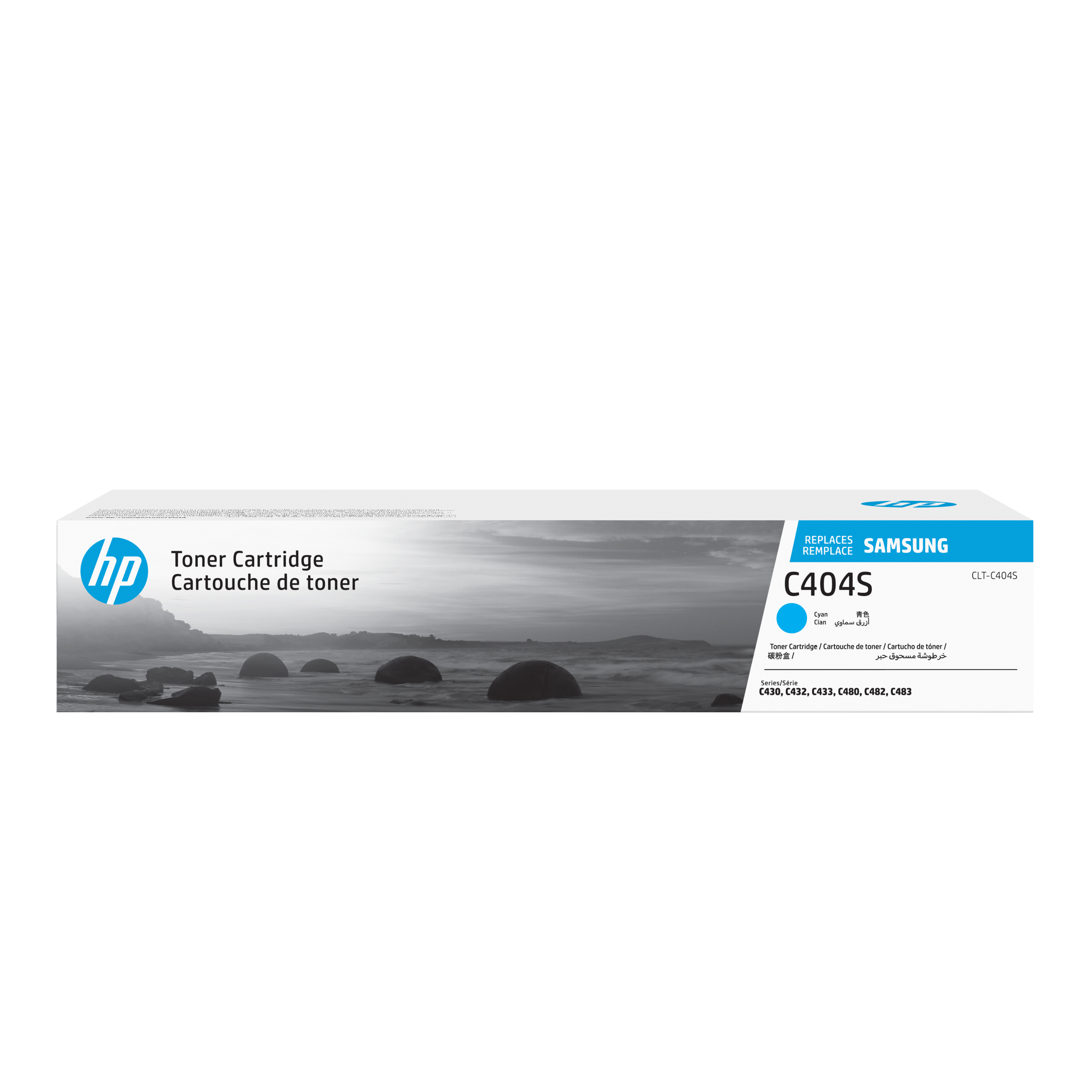 HP ersetzt Samsung CLT-C404S Cyan Tonerpatrone Toner HP