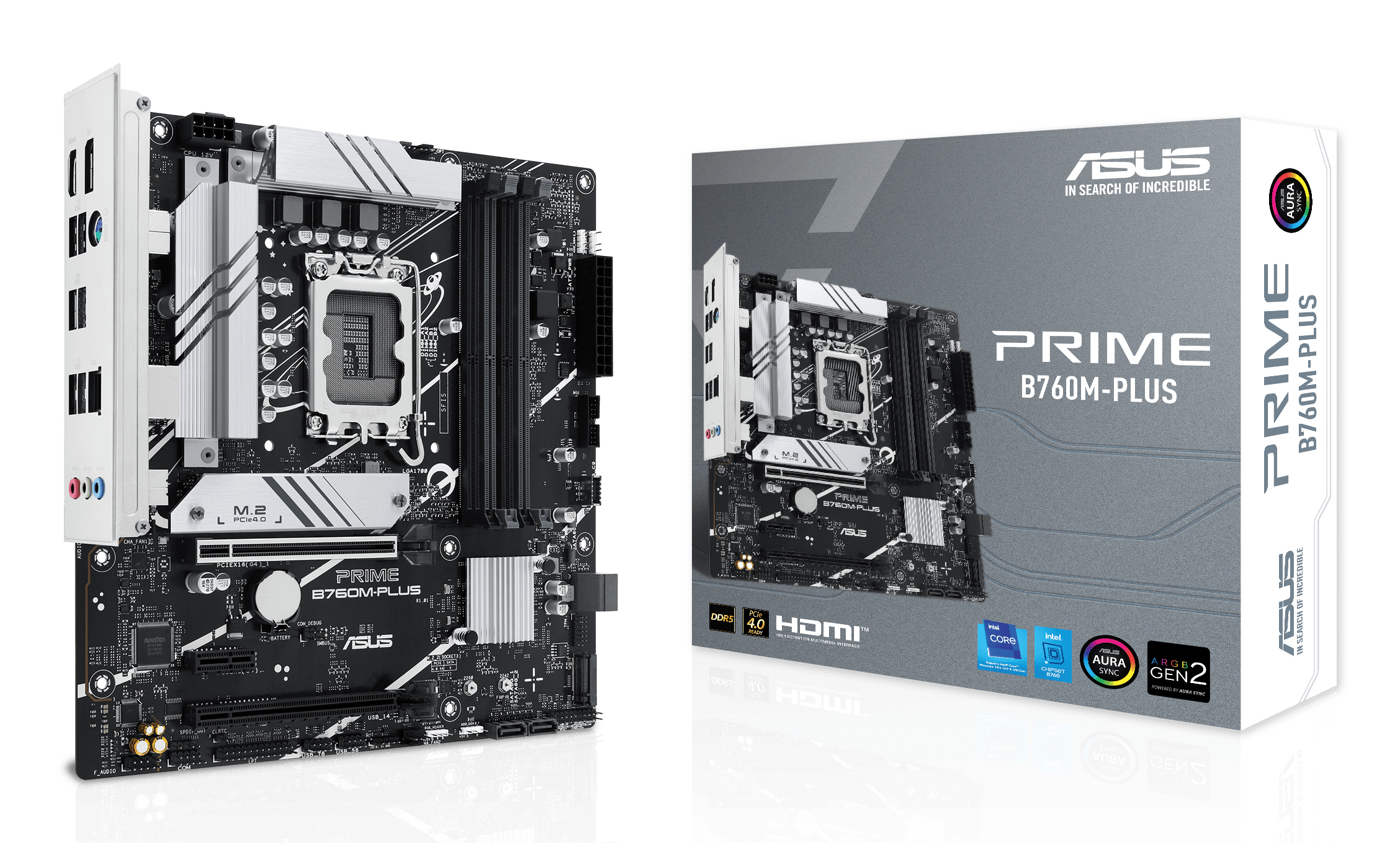 ASUS PRIME B760M-PLUS (INTEL,1700,DDR5,mATX) ASUS PRIME B760M-PLUS (INTEL,1700,DDR5,mATX)