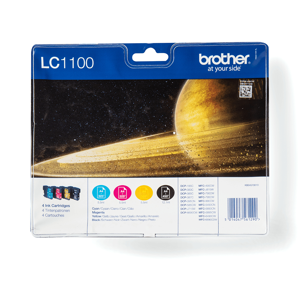 Patrone Brother LC-1100VALBP Multipack