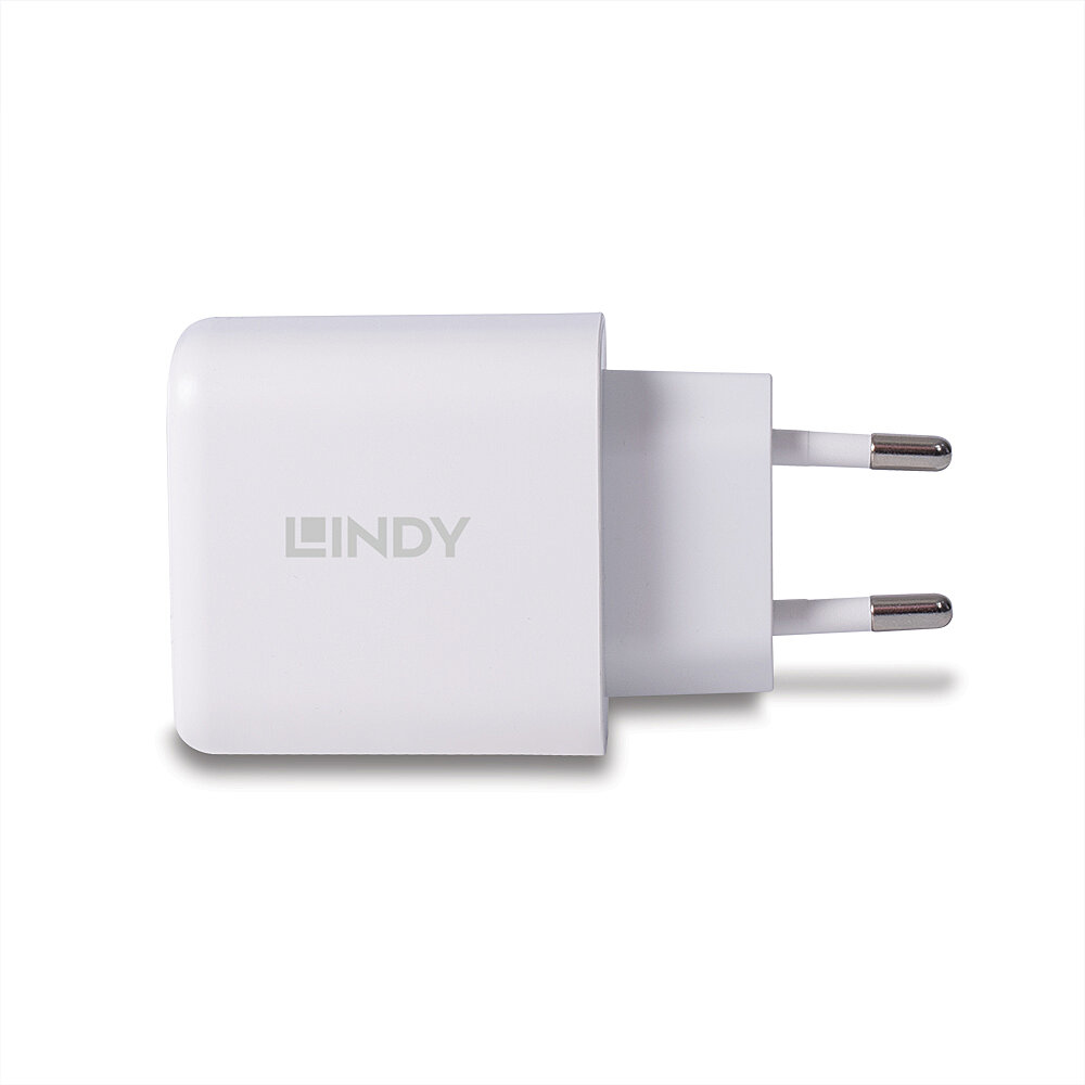 Lindy 73428 Ladegerät für Mobilgeräte Universal Weiß AC Schnellladung Drinnen