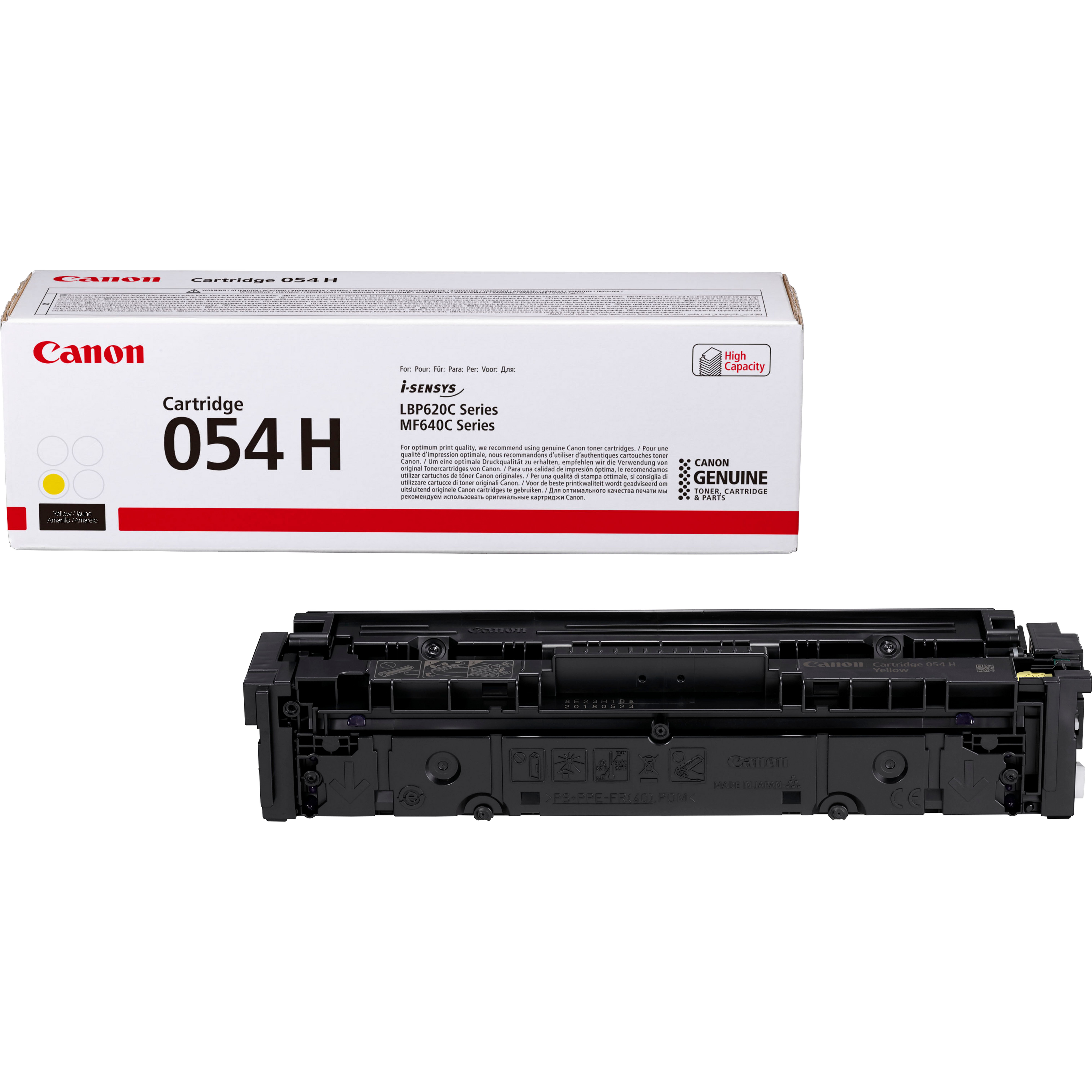 Toner Canon 054H Y yellow 2300 Seiten
