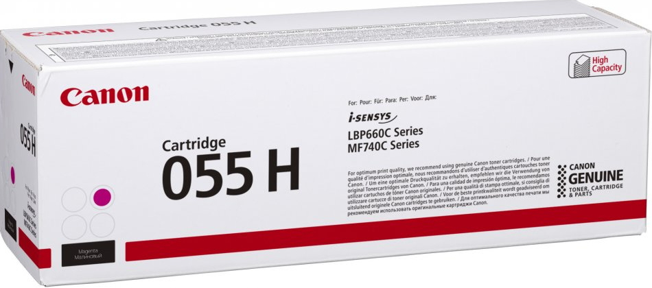Toner Canon 055H M magenta 5900 Seiten Toner Canon 055H M magenta 5900 Seiten