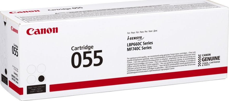 Toner Canon 055 BK           black              2300 Seiten Toner Canon