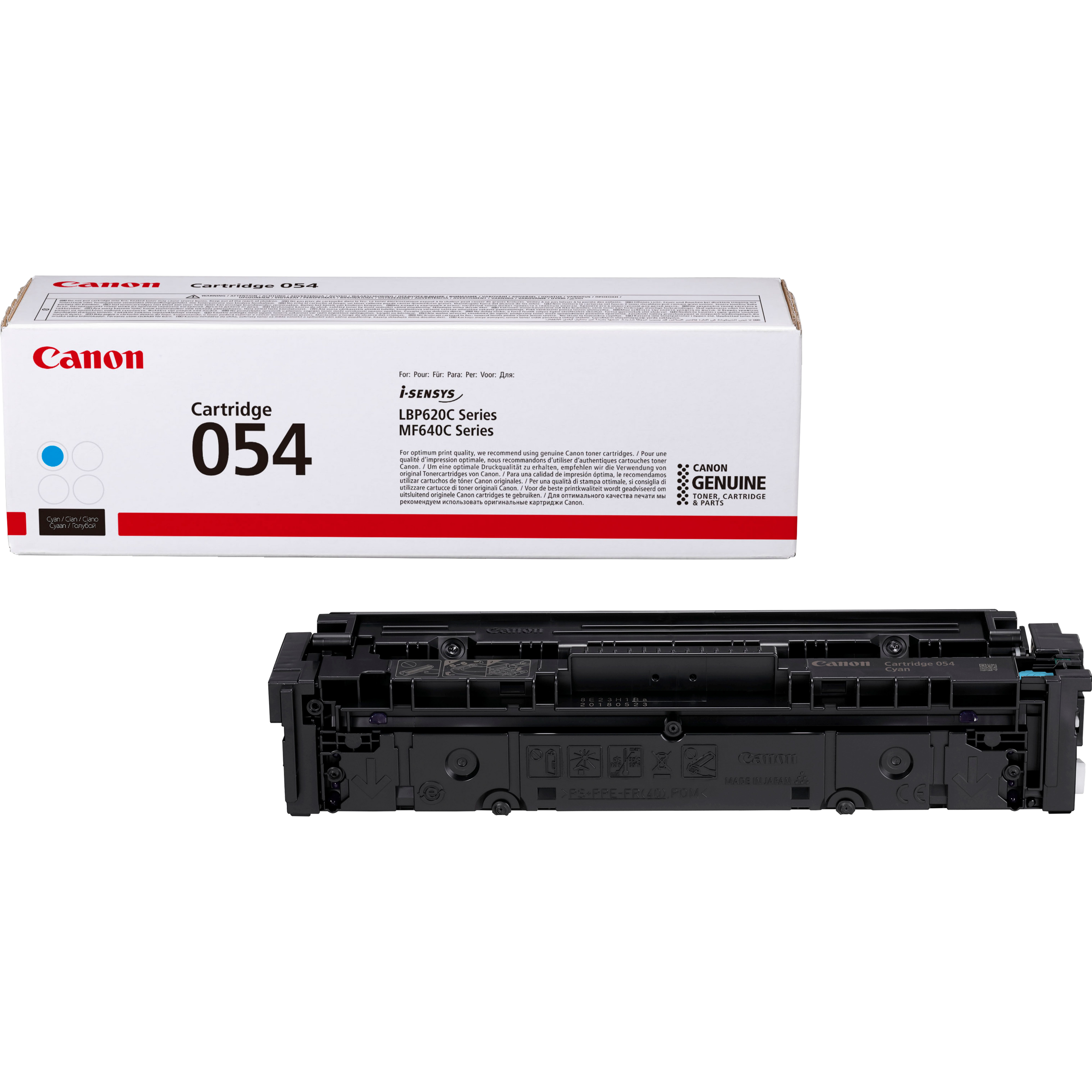Toner Canon 054 C cyan 1200 Seiten Toner Canon 054 C cyan 1200 Seiten