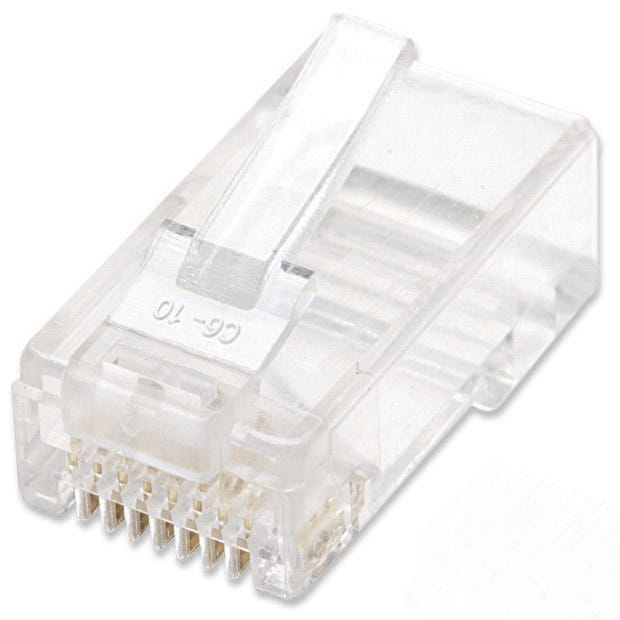 INTELLINET Modularstecker RJ45 Cat6 UTP 100er Pack