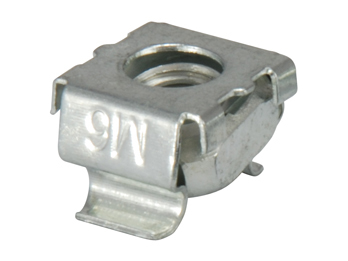 Equip M6 Käfigmuttern- & Schraubensatz 20Stk silber