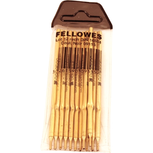 Fellowes Kuli-Minen  Schwarz Set 12 STK für P/&shy;N: 9821502