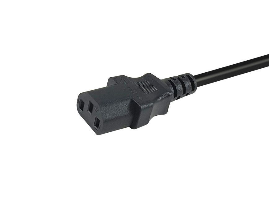 Equip Stromkabel CEE 7/7 ->C13 St/Bu schwarz 1.80m PVC