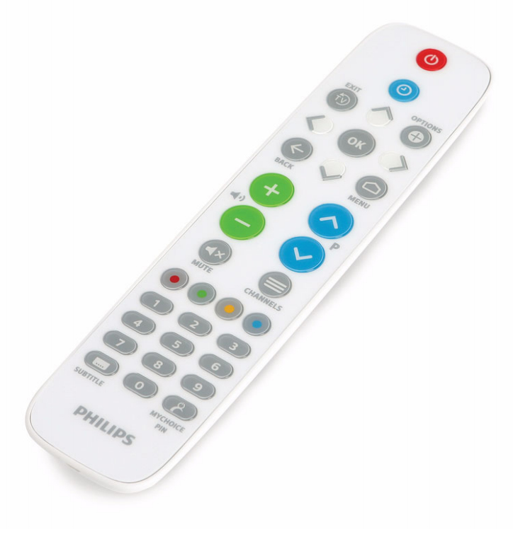 PHILIPS Hotel TV 22AV1604B/12 White Healthcare Remote
