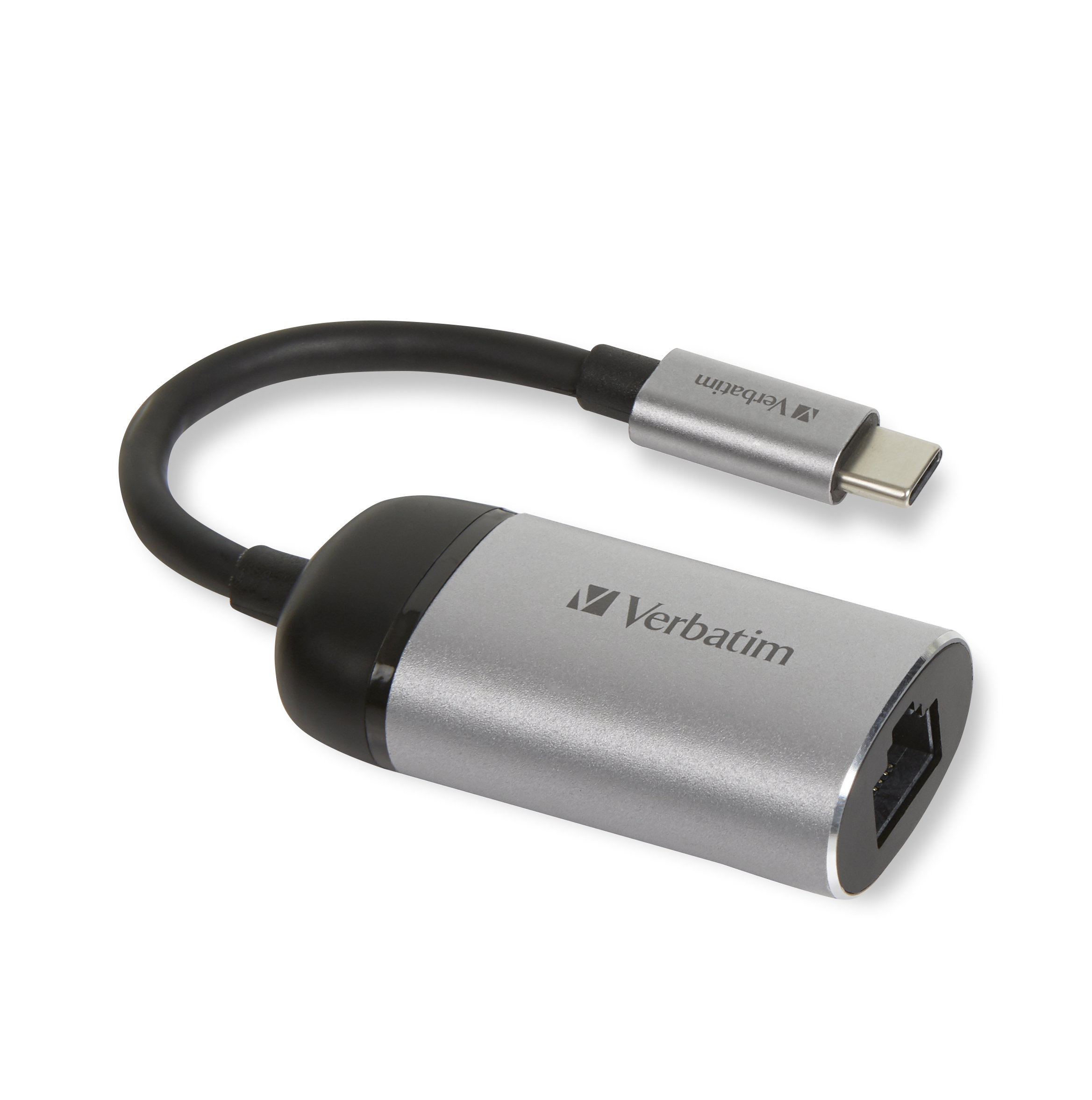 USB-C Verbatim zu Gigabit Ethernet Adapter 10 cm Kabel USB-C Verbatim zu Gigabit Ethernet Adapter 10 cm Kabel