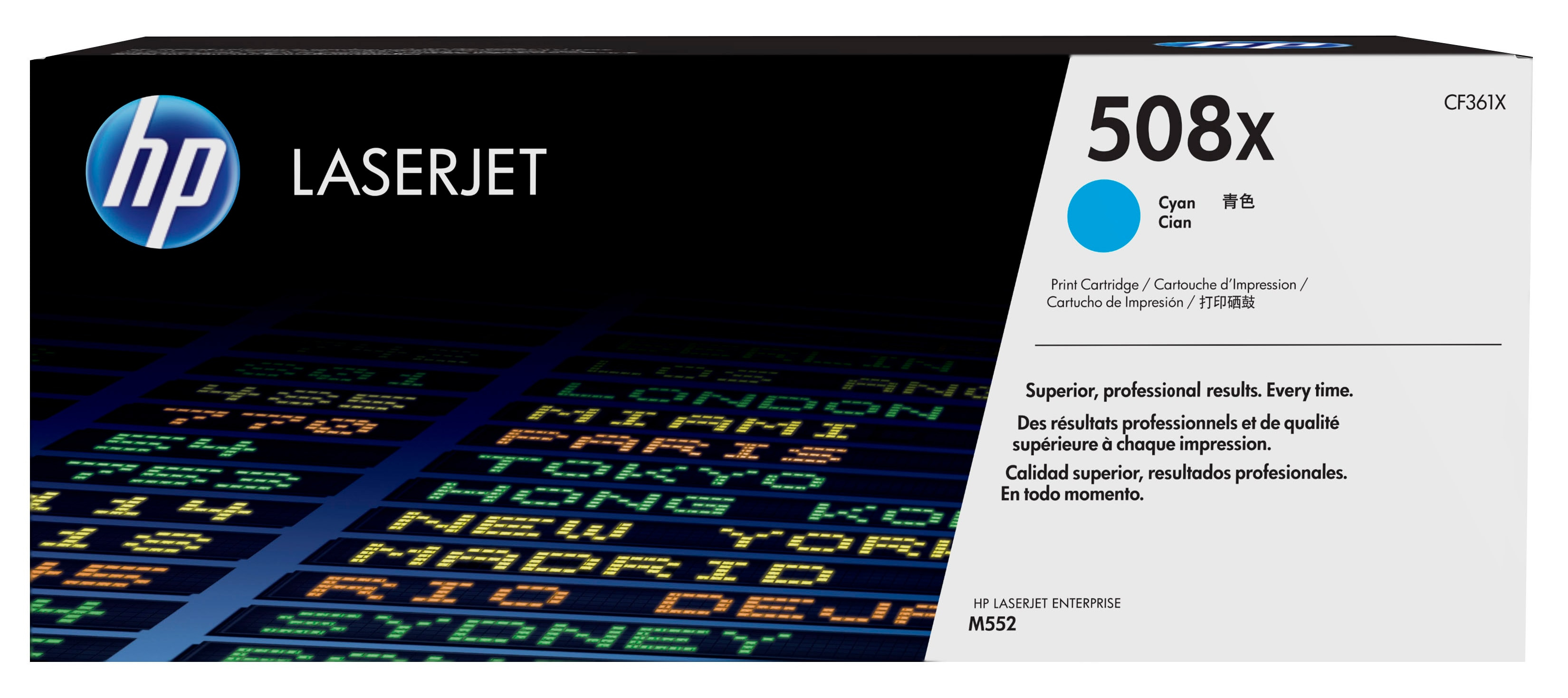 HP 508X Cyan LaserJet Tonerpatrone