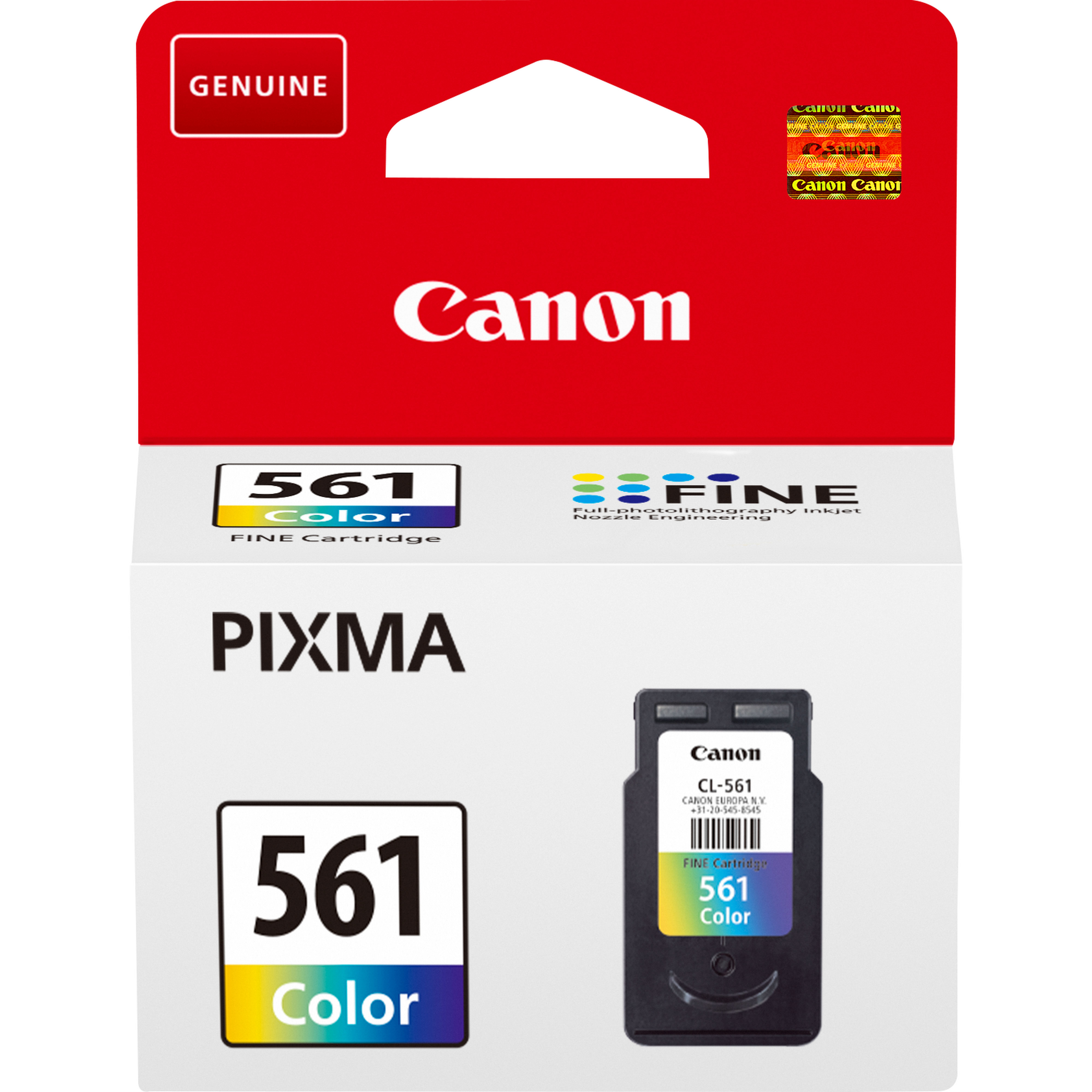 Canon Druckerpatrone CL-561 Original Cyan, Magenta, Gelb 3731C001