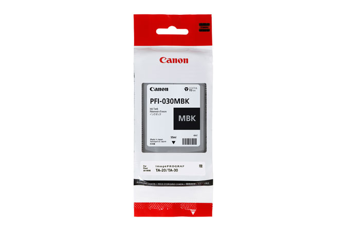 Patrone Canon PFI-030MBK       matt black