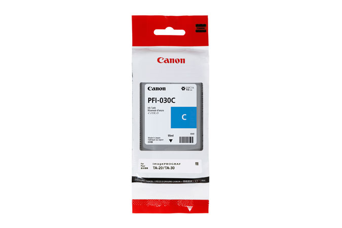 Patrone Canon PFI-030C         cyan