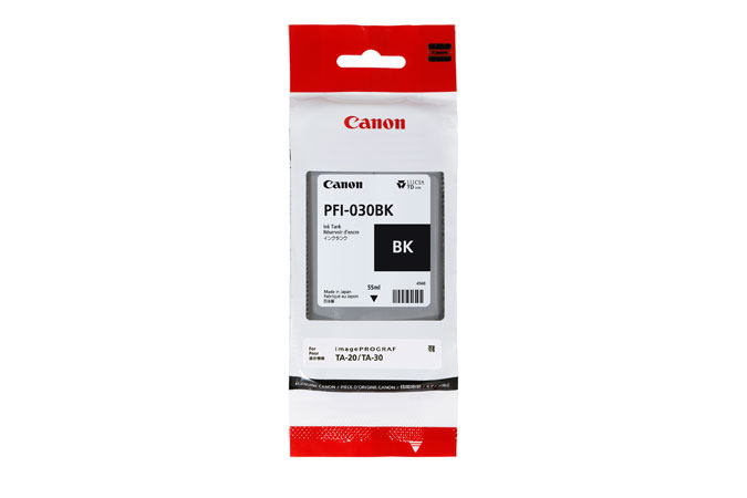 Patrone Canon PFI-030BK black