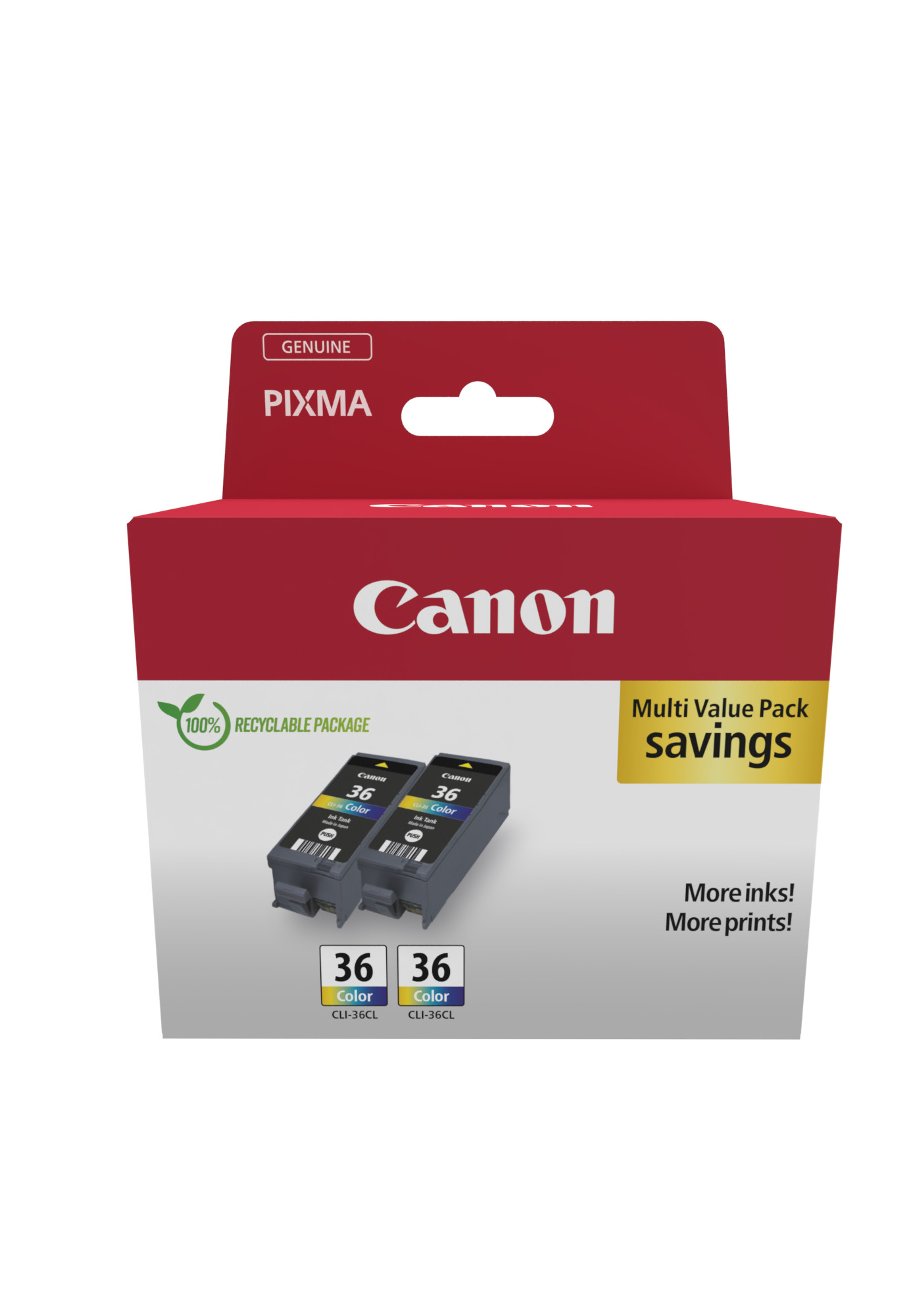 Patrone Canon CLI-36 C,M,Y