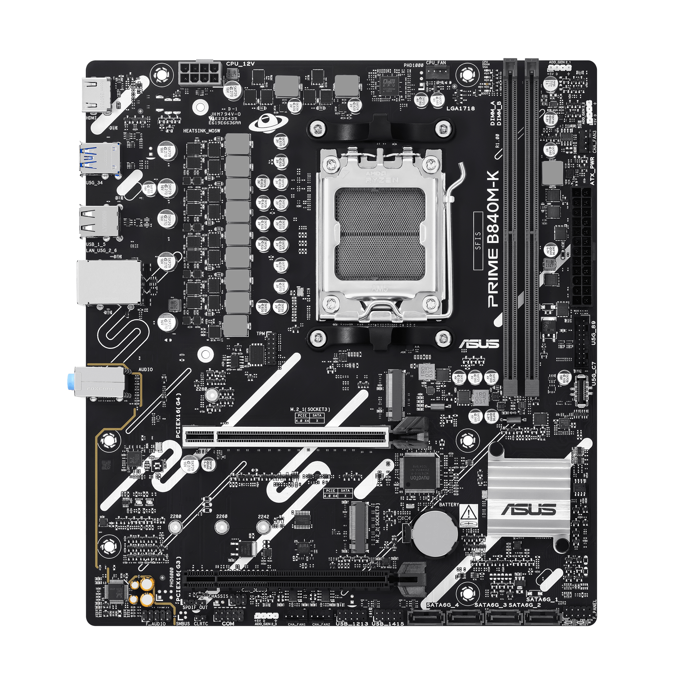 ASUS PRIME B840M-K (AMD,AM5,DDR5,mATX) ASUS PRIME B840M-K (AMD,AM5,DDR5,mATX)
