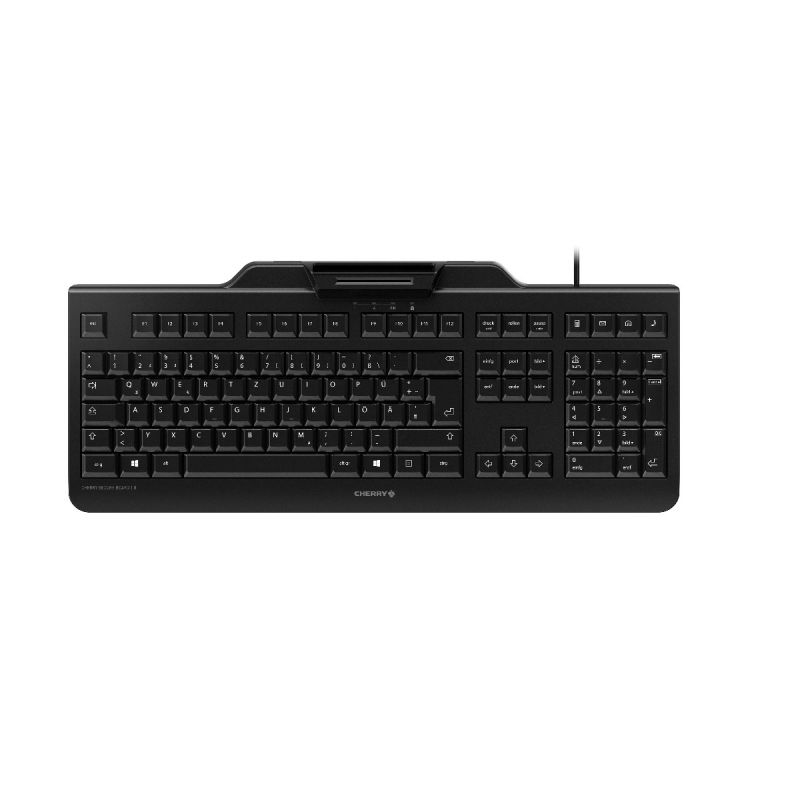 CHERRY SecureBoard 1.0 Tastatur Wired DE 1.80m schwarz