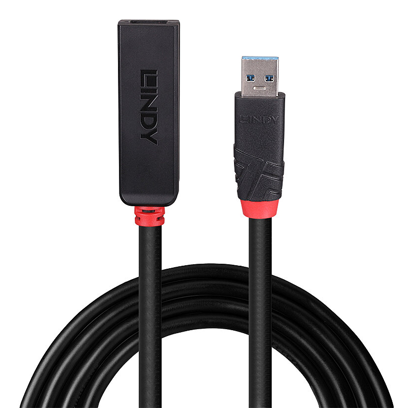 LINDY USB 3.0 Aktivverlängerung Slim 3m