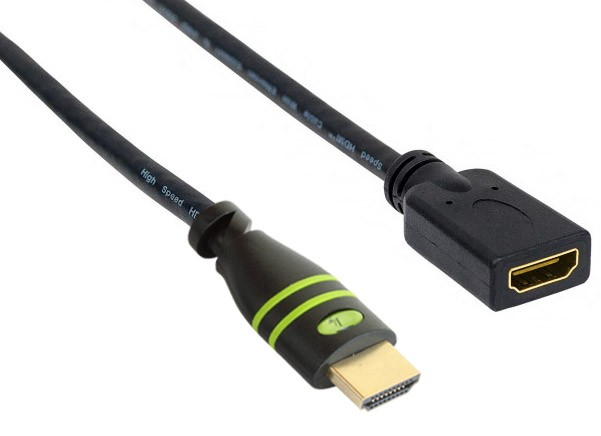 Techly High Speed HDMI Verlängerung mit Ethernet,4K@30Hz, 7,
