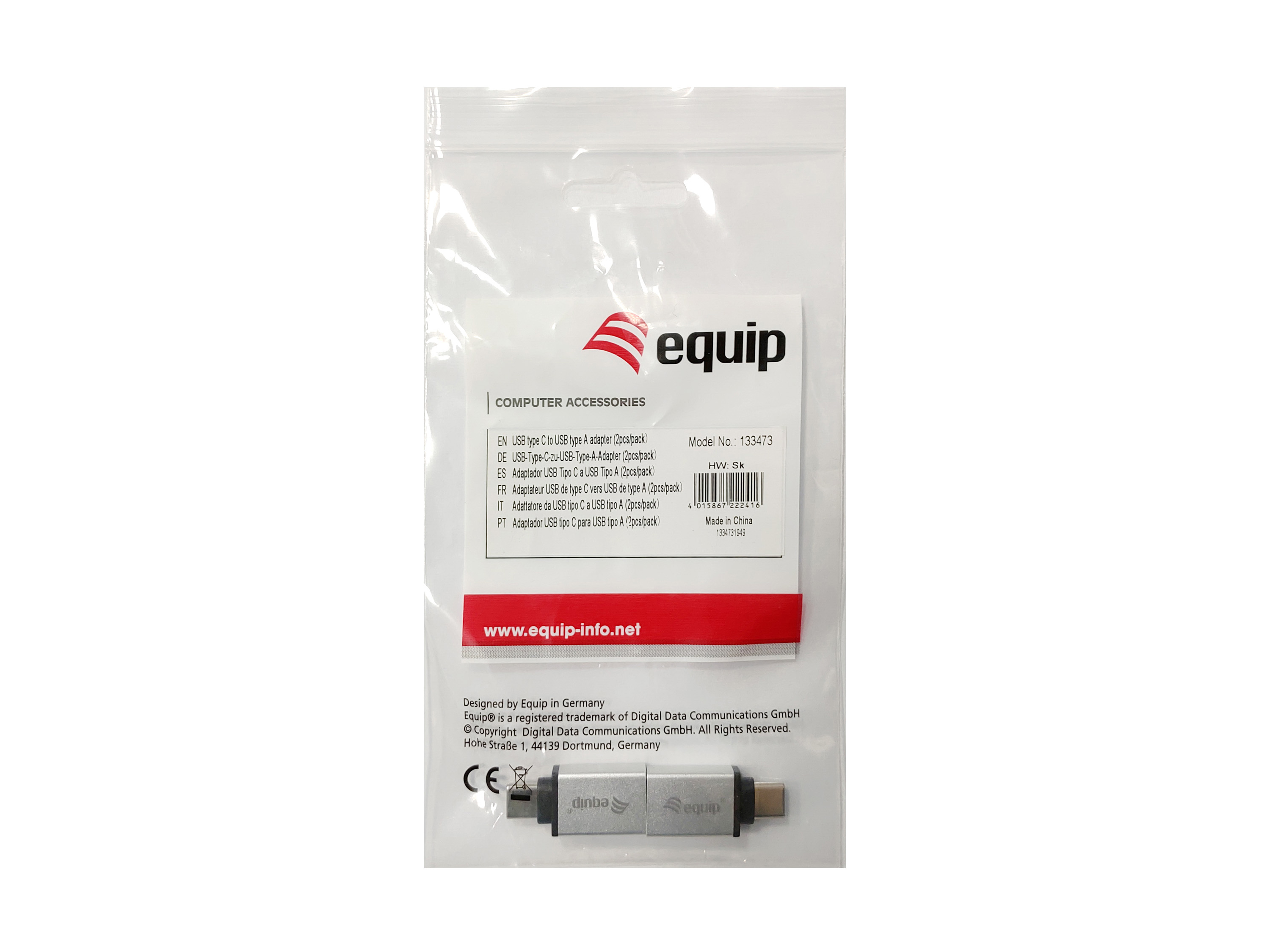 Equip USB Typ C auf USB Typ A Adapter