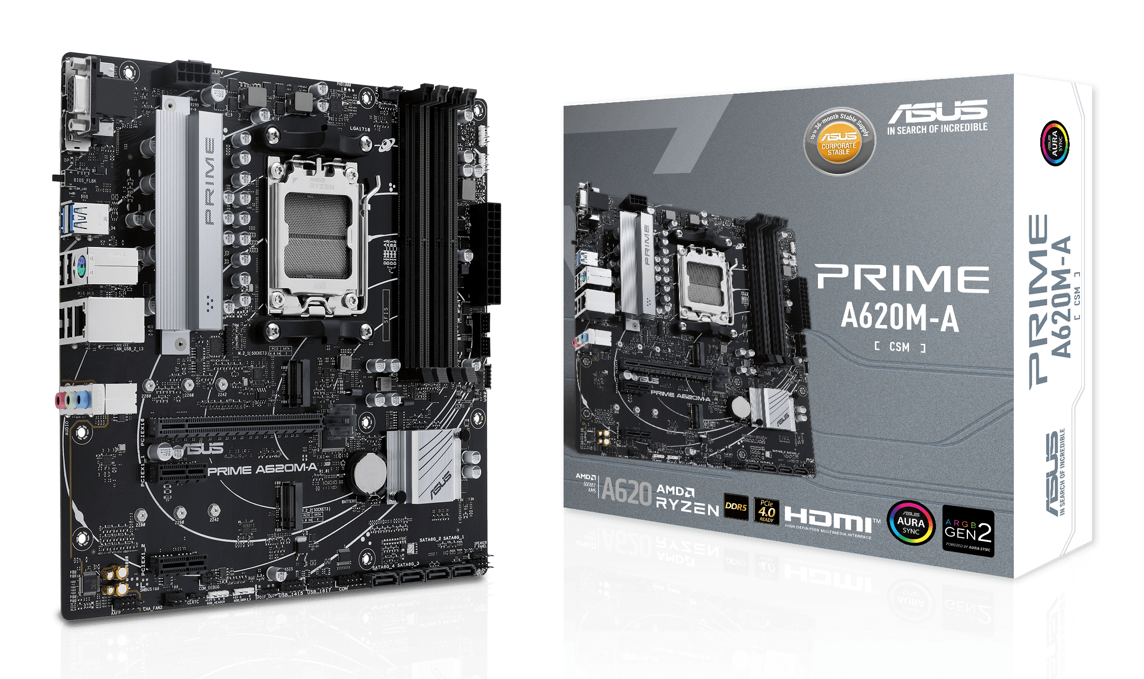 ASUS PRIME A620M-A-CSM (AMD,AM5,DDR5,mATX)