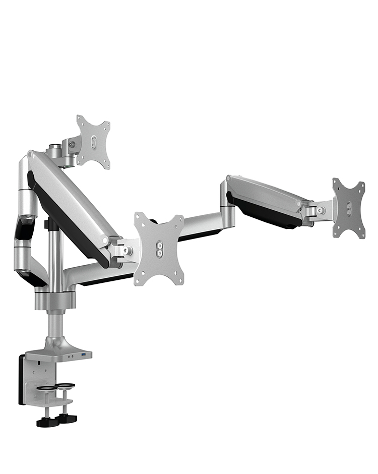 Monitor Arm IcyBox 3 Monitore bis zu 32" USB/­AUDIO extern retail Monitor Arm IcyBox 3 Monitore bis zu 32" USB/­AUDIO extern retail
