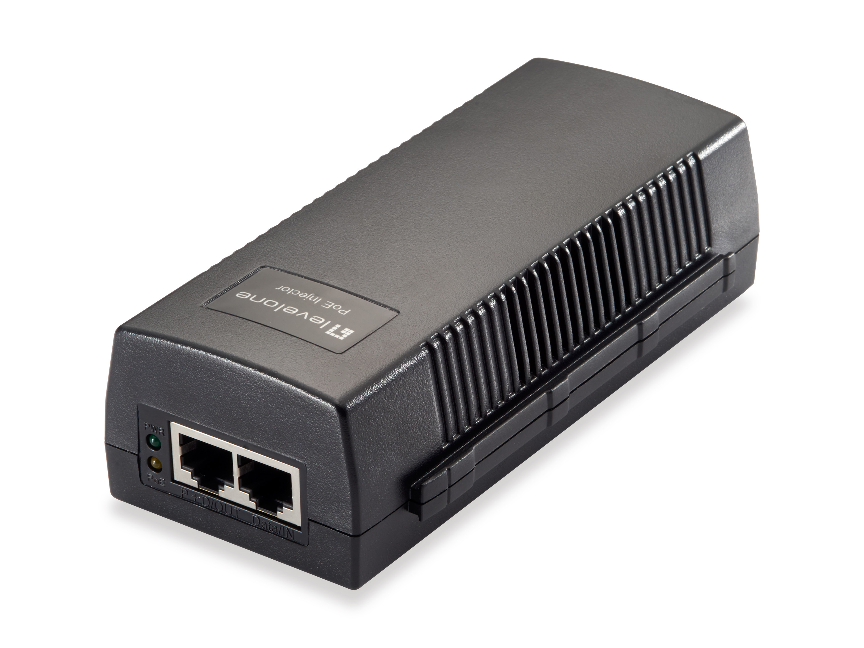 LevelOne POI-3010 PoE-Adapter Schnelles Ethernet, Gigabit Ethernet 52 V