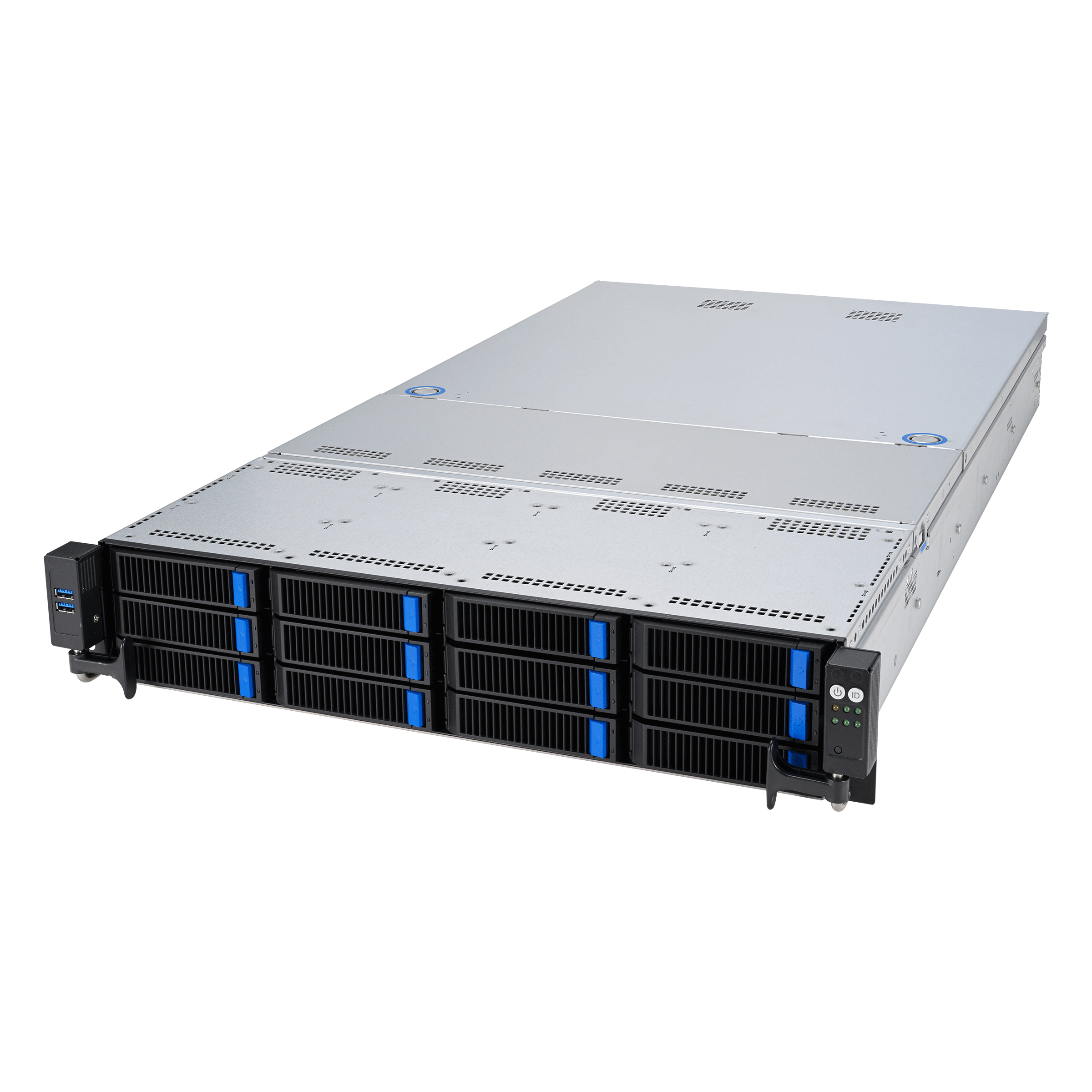 ASUS Server RS521A-E12-RS12U/­1G/­1.6kW/­12NVMe/­FAN/­RH/­OCP/­GPU ASUS Server RS521A-E12-RS12U/­1G/­1.6kW/­12NVMe/­FAN/­RH/­OCP/­GPU