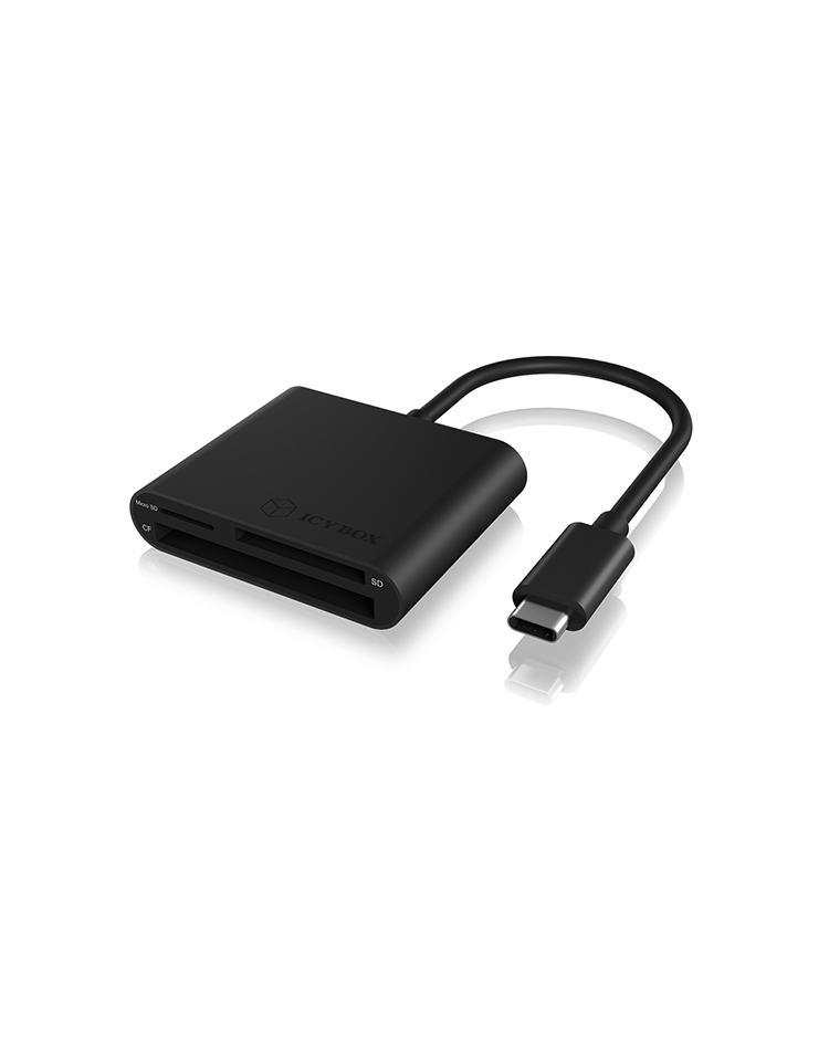 Adapter IcyBox ext. Multi Kartenleser Type-C USB 3.0 extern reta