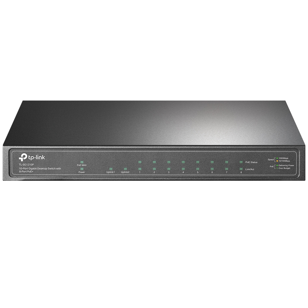 TP-Link TP-Link TL-SG1210P 10-Port Gigabit PoE+ Switch