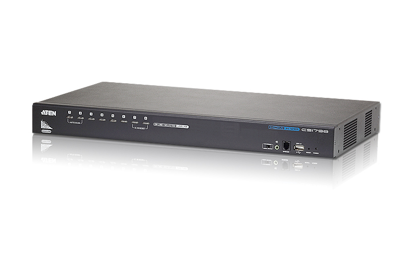 8-Port USB - HDMI KVM Switch with USB Peripheral port 8-Port USB - HDMI KVM Switch with USB Peripheral port