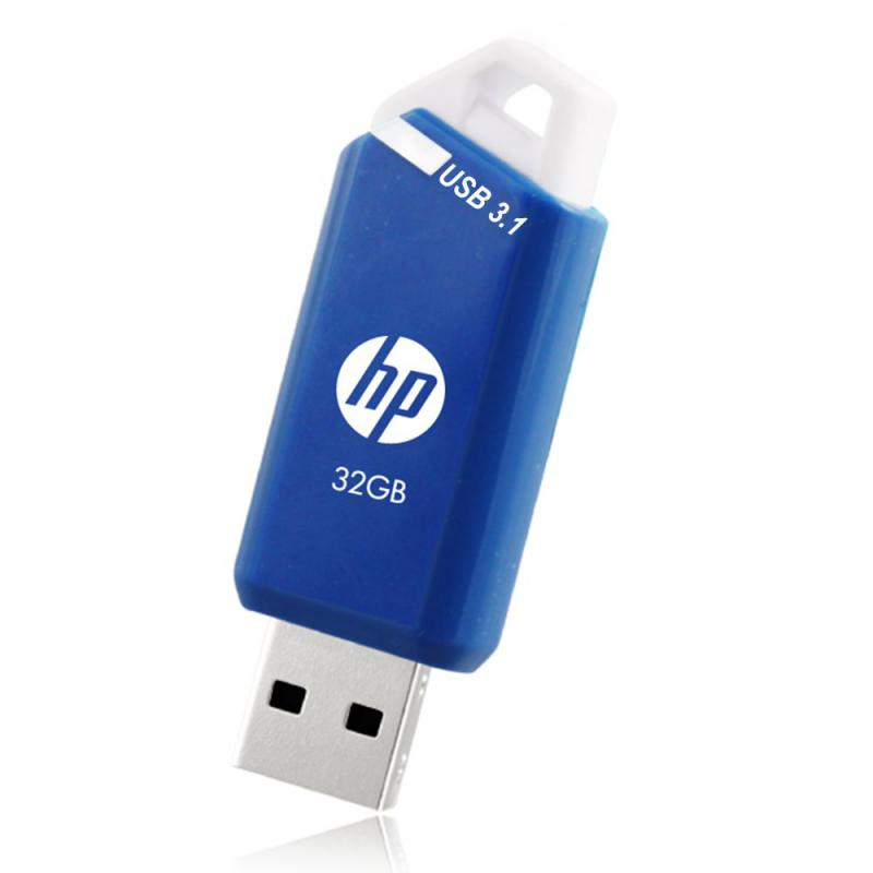USB-Stick 32GB HP x755w 3.1 Flash Drive (blue/white) retail