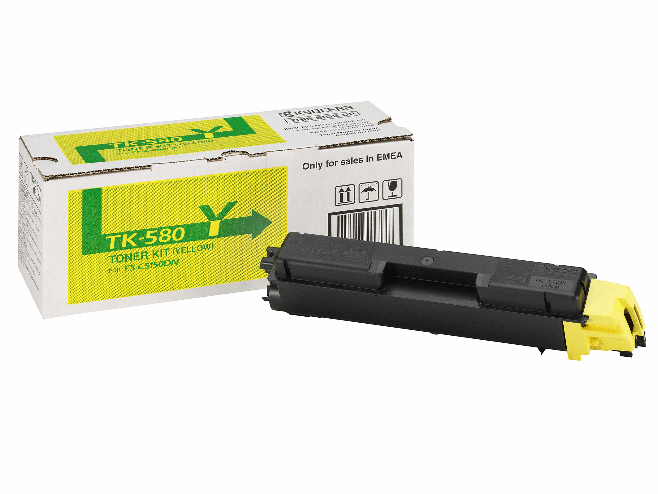 Toner Kyocera TK-580Y FS-C5150DN  YELLOW
