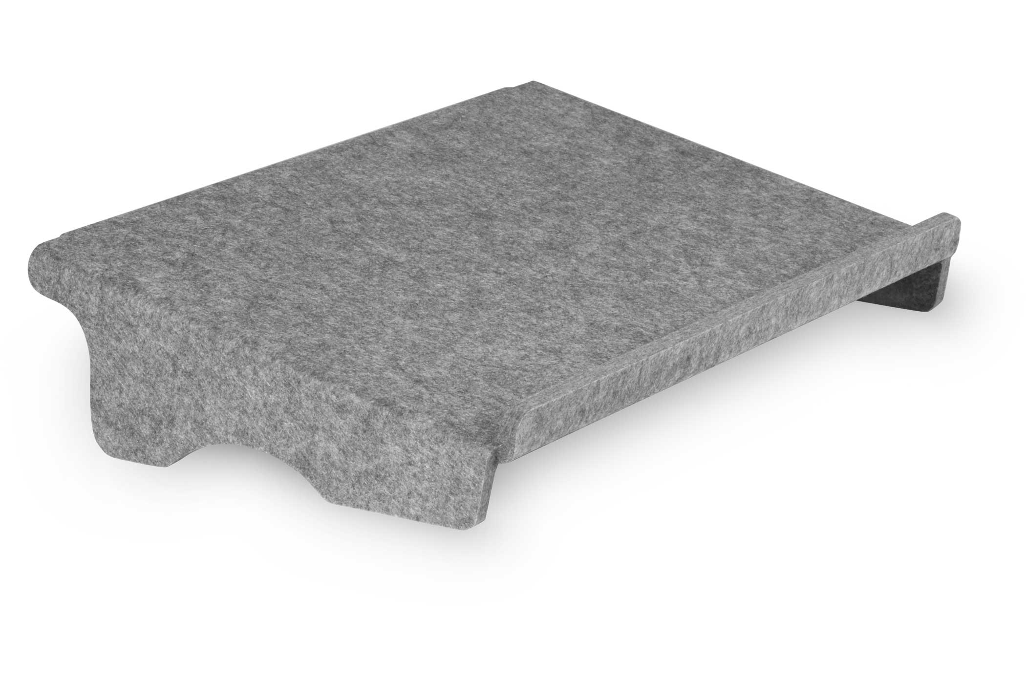 BakkerElkhuizen Dokumentenhalter Q-doc 100 circular, grau retail