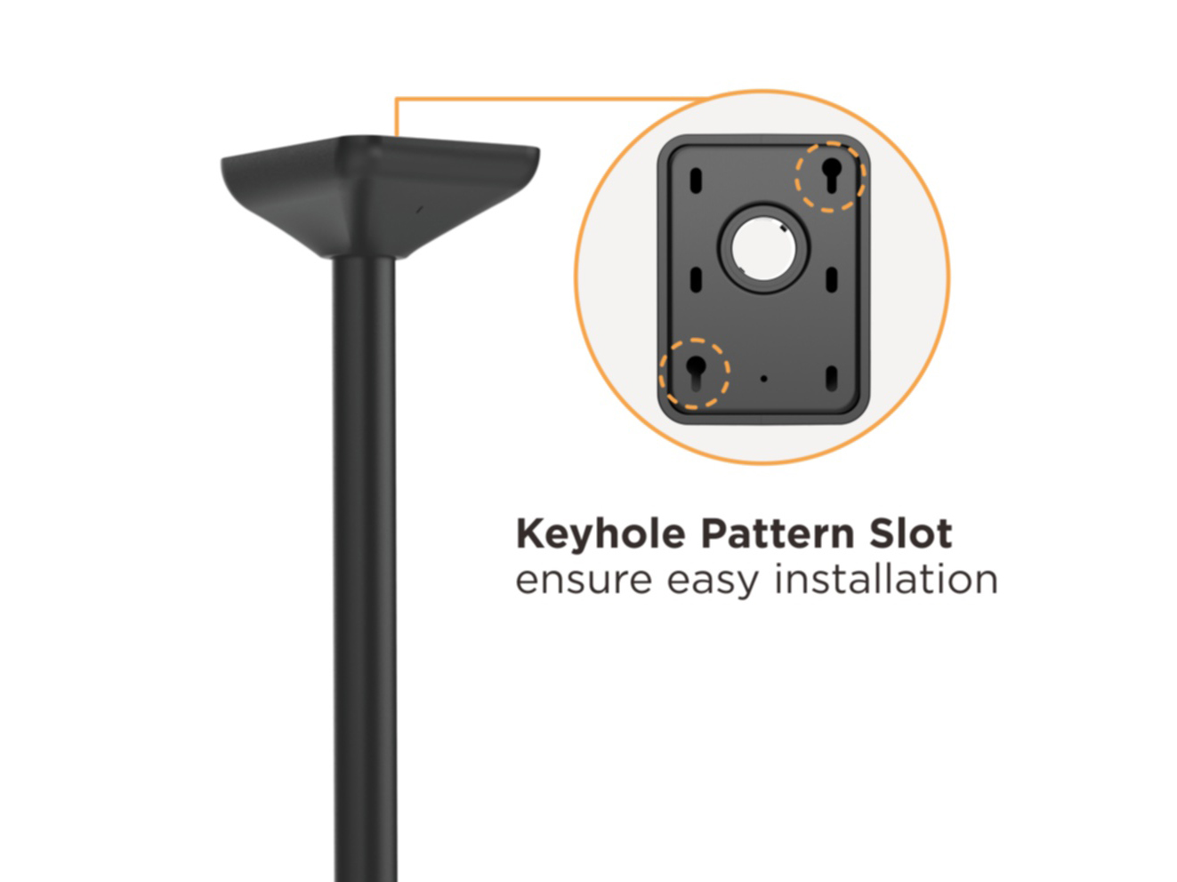 Equip 45-55 Dual Screen Ceiling Mount
