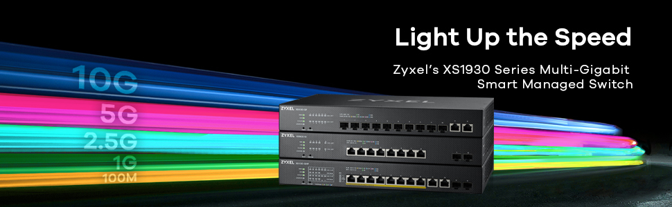 Zyxel Switch 12x GE XS1930-12HP Multi GB Switch POE++ 19"