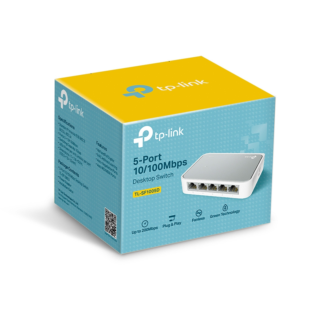 TP-Link Switch 5x FE TL-SF1005D V16.4